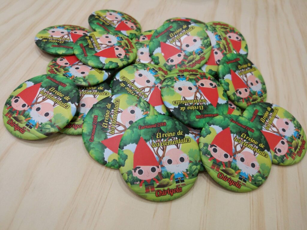 chapas de carnaval